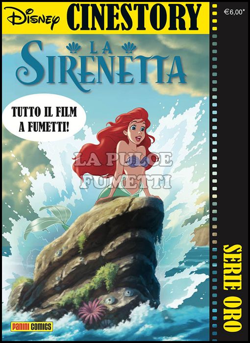 DISNEY CINESTORY COMIC SERIE ORO #     4 - LA SIRENETTA